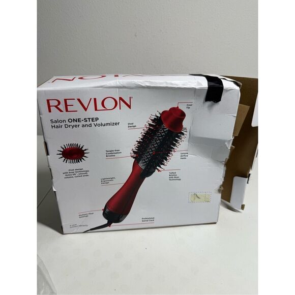 NIB Revlon Salon One-Step Hair Dryer & Volumizer RVDR5222HOL See Description main image 7